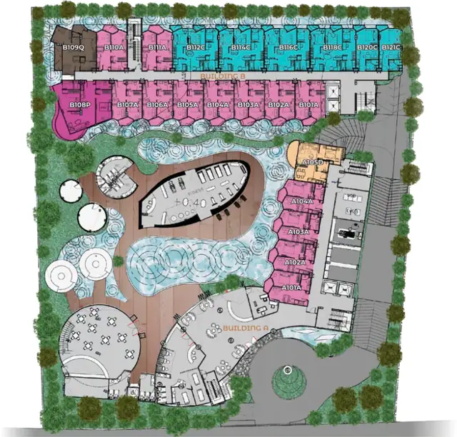 Aura Condominium (The One Nai Harn), plan 1