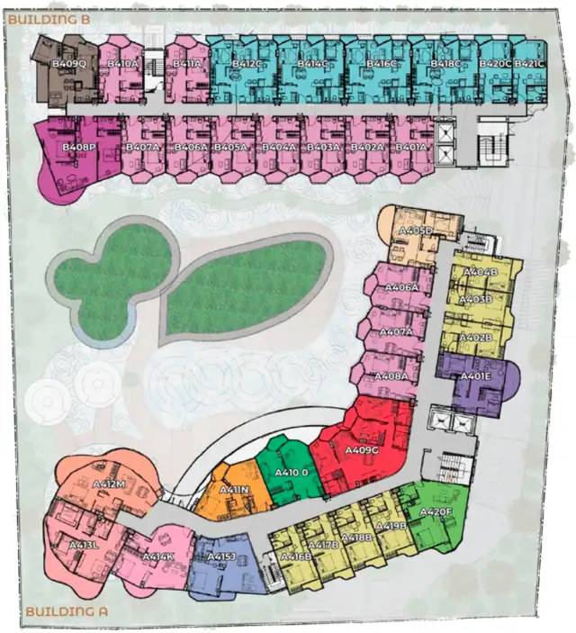 Aura Condominium (The One Nai Harn), plan 3