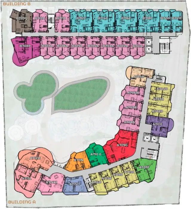 Aura Condominium (The One Nai Harn), plan 6