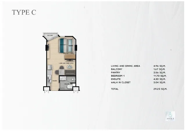 Aura Condominium (The One Nai Harn), plan 7