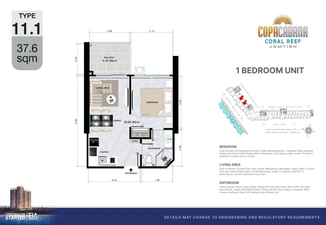 Copacabana Coral Reef, plan 13