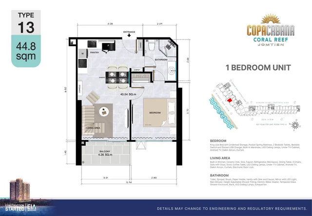 Copacabana Coral Reef, plan 14