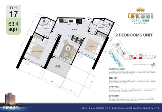 Copacabana Coral Reef, plan 16