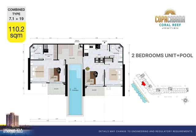 Copacabana Coral Reef, plan 17