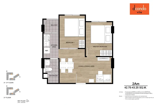 dcondo Vite Pattaya, plan 17