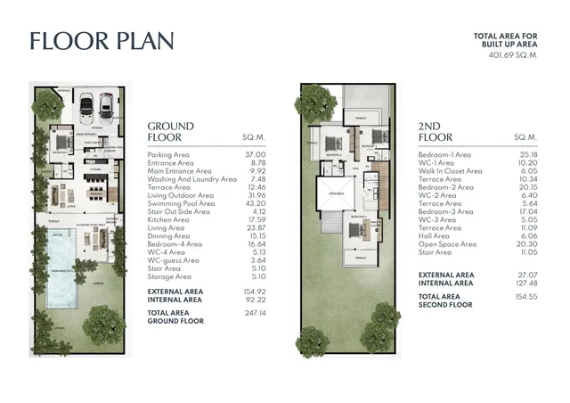 Grand Sea Through Luxury Villas, plan 2
