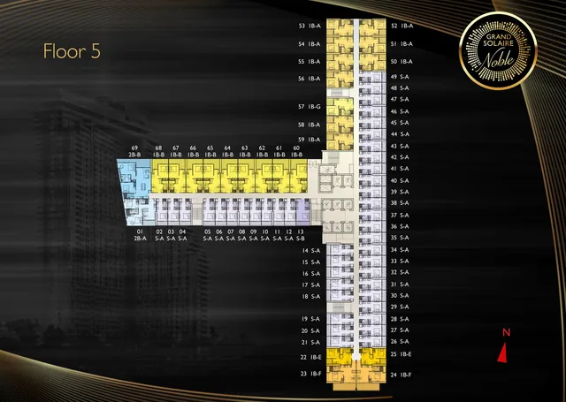 Grand Solaire Noble, plan 6