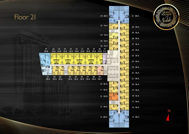 Grand Solaire Noble, plan 8