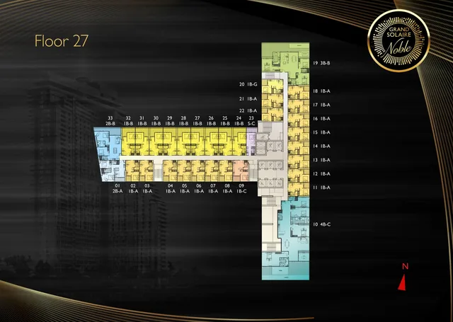 Grand Solaire Noble, plan 11