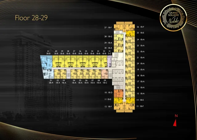 Grand Solaire Noble, plan 12