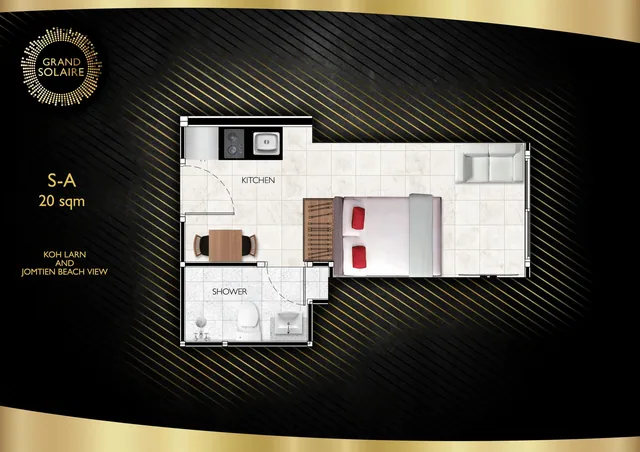 Grand Solaire Pattaya, plan 3