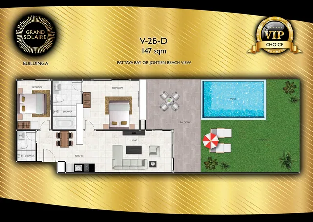 Grand Solaire Pattaya, plan 20