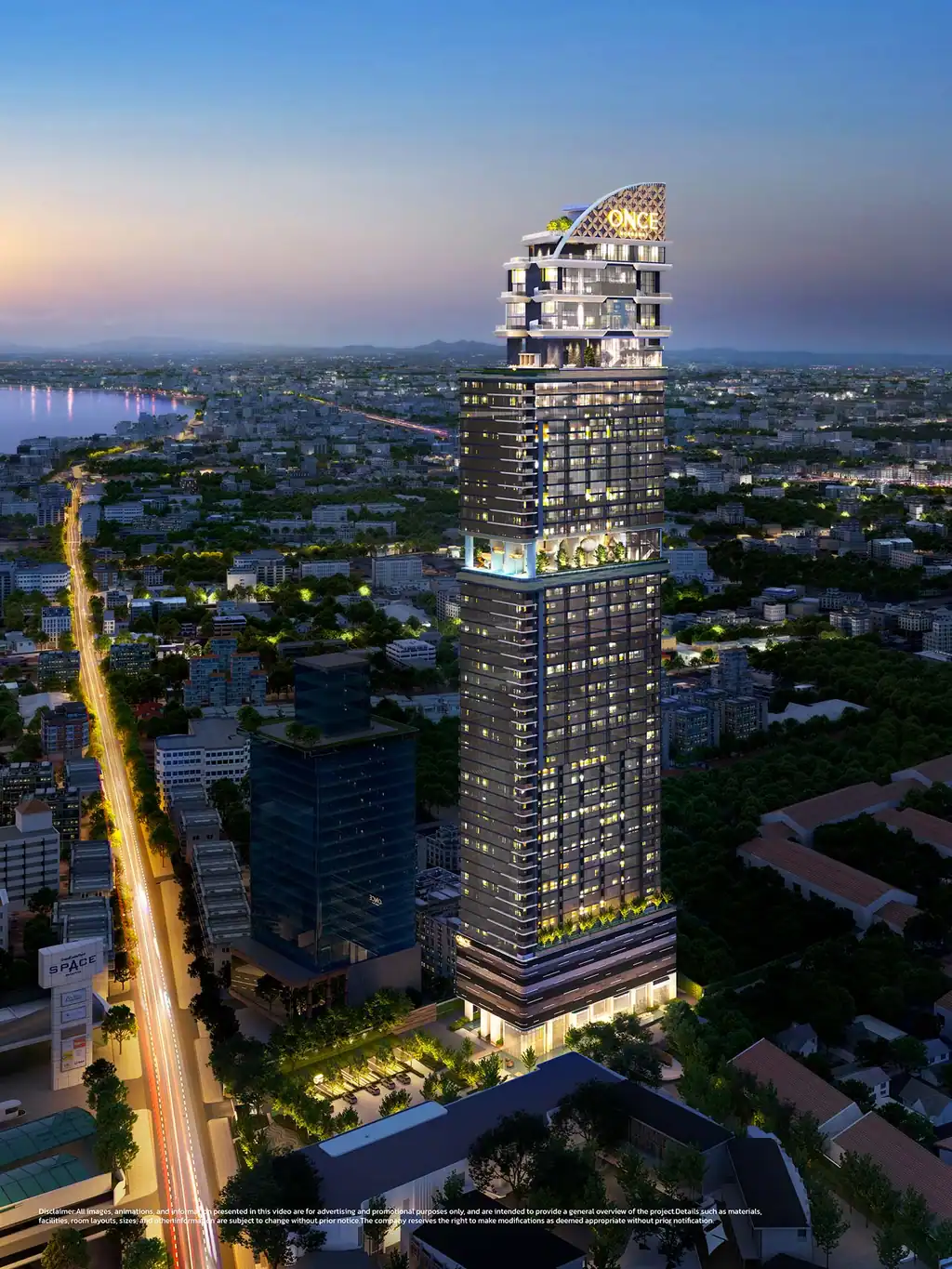 ONCE Wongamat, artist's impression 1