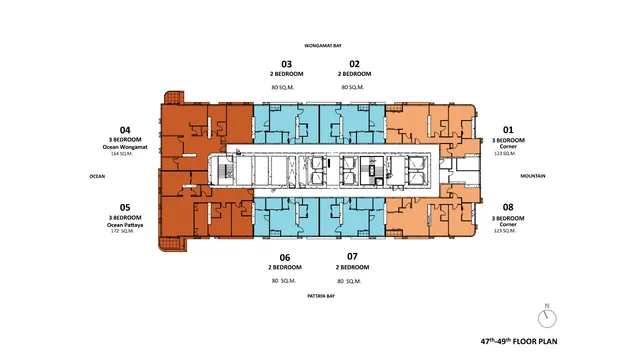 ONCE Wongamat, plan 4