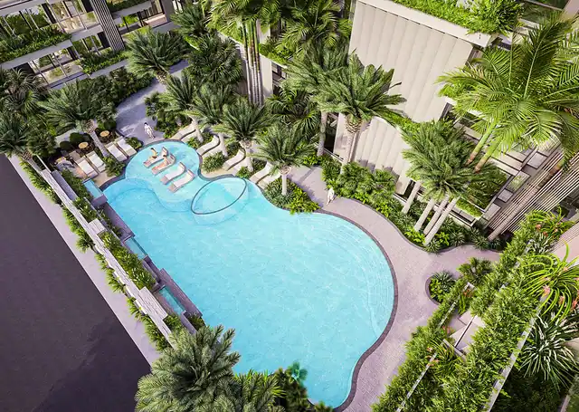 Siam Oriental Oasis, artist's impression 3