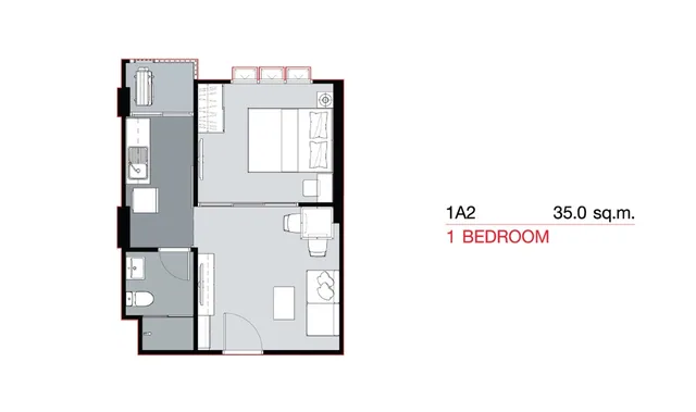 Supalai City Resort Sukhumvit 107, plan 9