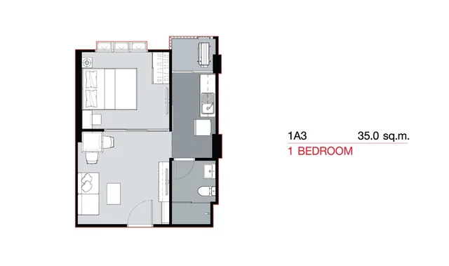 Supalai City Resort Sukhumvit 107, plan 10