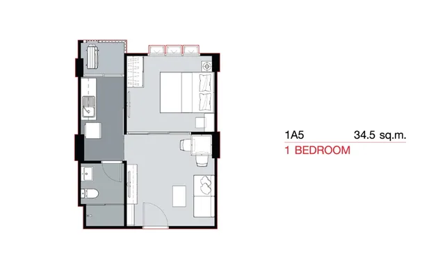 Supalai City Resort Sukhumvit 107, plan 12