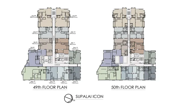 Supalai Icon Sathon, plan 10