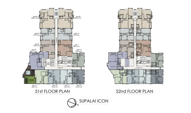 Supalai Icon Sathon, plan 11