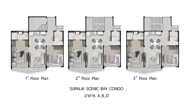 Supalai Scenic Bay Condo Phuket, plan 2
