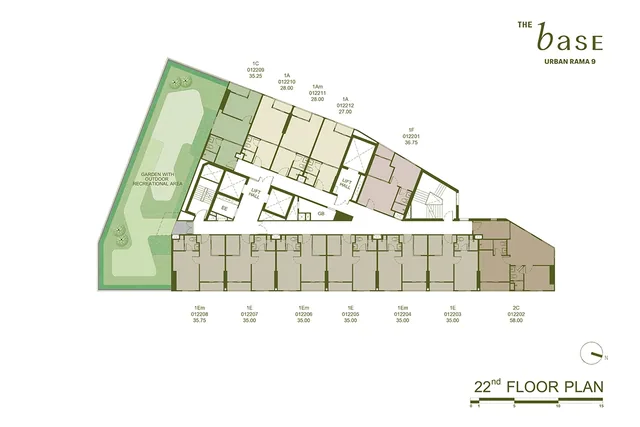 THE BASE Urban Rama 9, plan 8