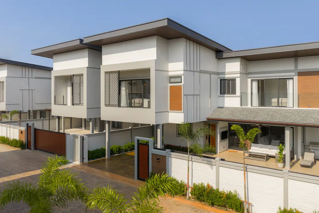 Zensiri Estate, construction progress, drone photo, 6 April 2026